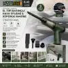 Egonex Bawer G-43 ( Oto Araç ) ( Sarjlı ) El Tipi Basınçlı Hava Üfleme & Süpürge Makine ( 3 Başlık )