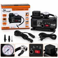 Egonex Yage Ka-843 ( 2ın1=oto Çakmaklık & Fişli ) ( Tek Piston ) Hava Kompresörü ( Dc-12v Ac-220v & 250psı )