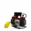 Egonex Yage Yg-842 ( Çift Silindir ) (oto & Araç) Hava Kompresörü (dc/12v & 15amp & 150psı) (fenerli) (bar Göstergeli)